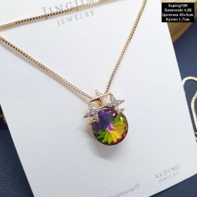 Цепочка з кулоном 0016 XP.18K Swarovski 